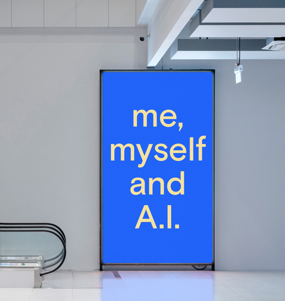 me, myself and A.I. - from fictional billboard series